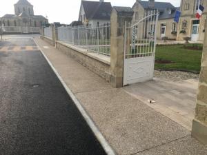 Image Conception de trottoirs pour une Mairie en Normandie