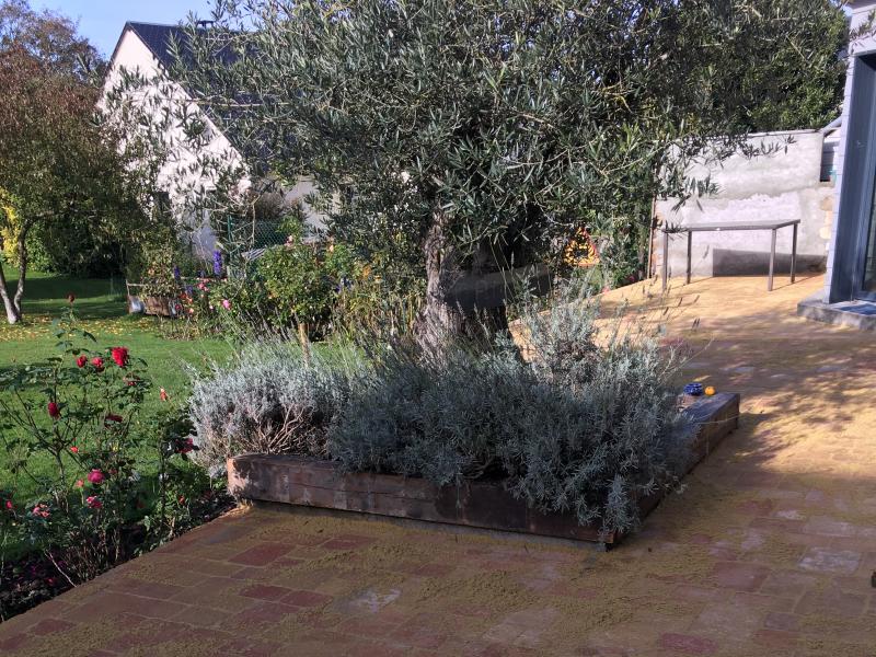 Image Pose de pavés pour une terrasse dans l'Eure